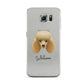 Miniature Poodle Personalised Samsung Galaxy S6 Case