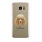 Miniature Poodle Personalised Samsung Galaxy S7 Edge Case