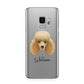 Miniature Poodle Personalised Samsung Galaxy S9 Case