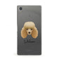 Miniature Poodle Personalised Sony Xperia Case