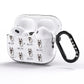 Miniature Schnauzer Icon with Name AirPods Pro Glitter Case Side Image