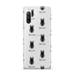 Miniature Schnauzer Icon with Name Sony Xperia 10 III Case