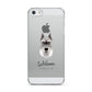 Miniature Schnauzer Personalised Apple iPhone 5 Case