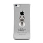 Miniature Schnauzer Personalised Apple iPhone 5c Case