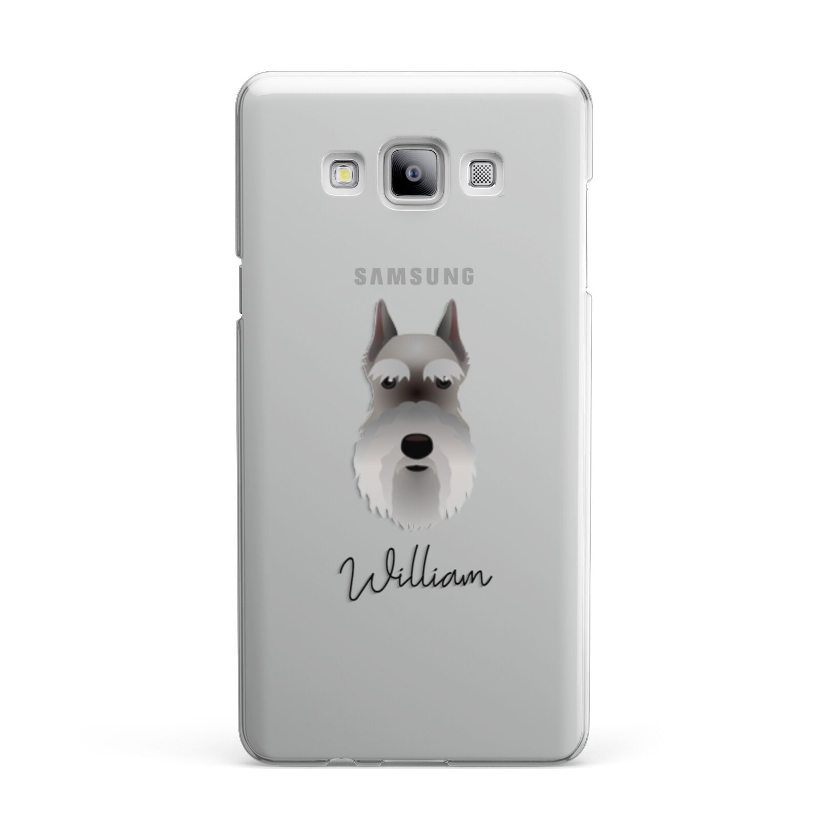 Miniature Schnauzer Personalised Samsung Galaxy A7 2015 Case