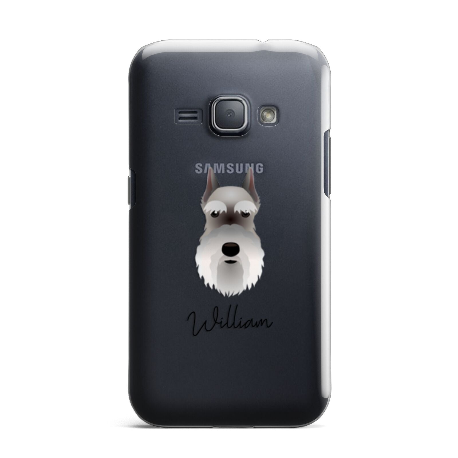 Miniature Schnauzer Personalised Samsung Galaxy J1 2016 Case