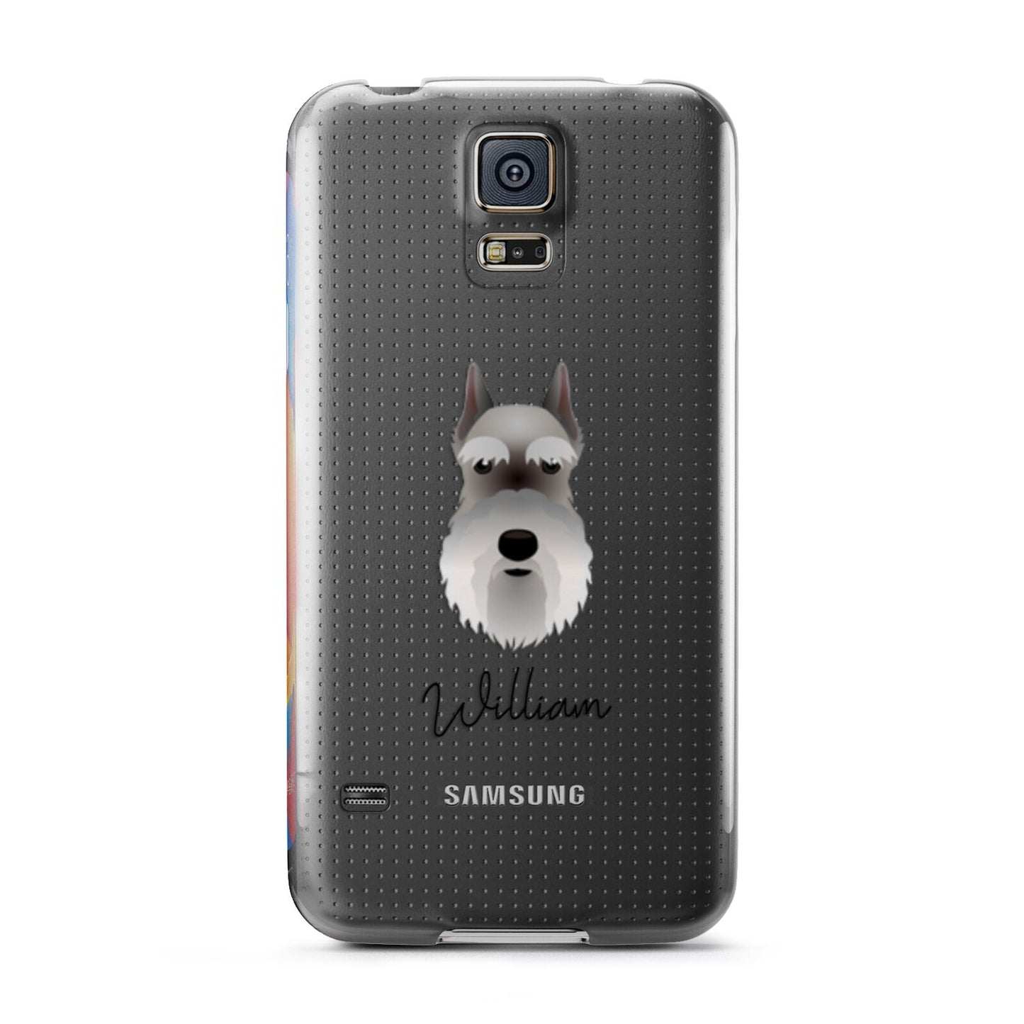 Miniature Schnauzer Personalised Samsung Galaxy S5 Case
