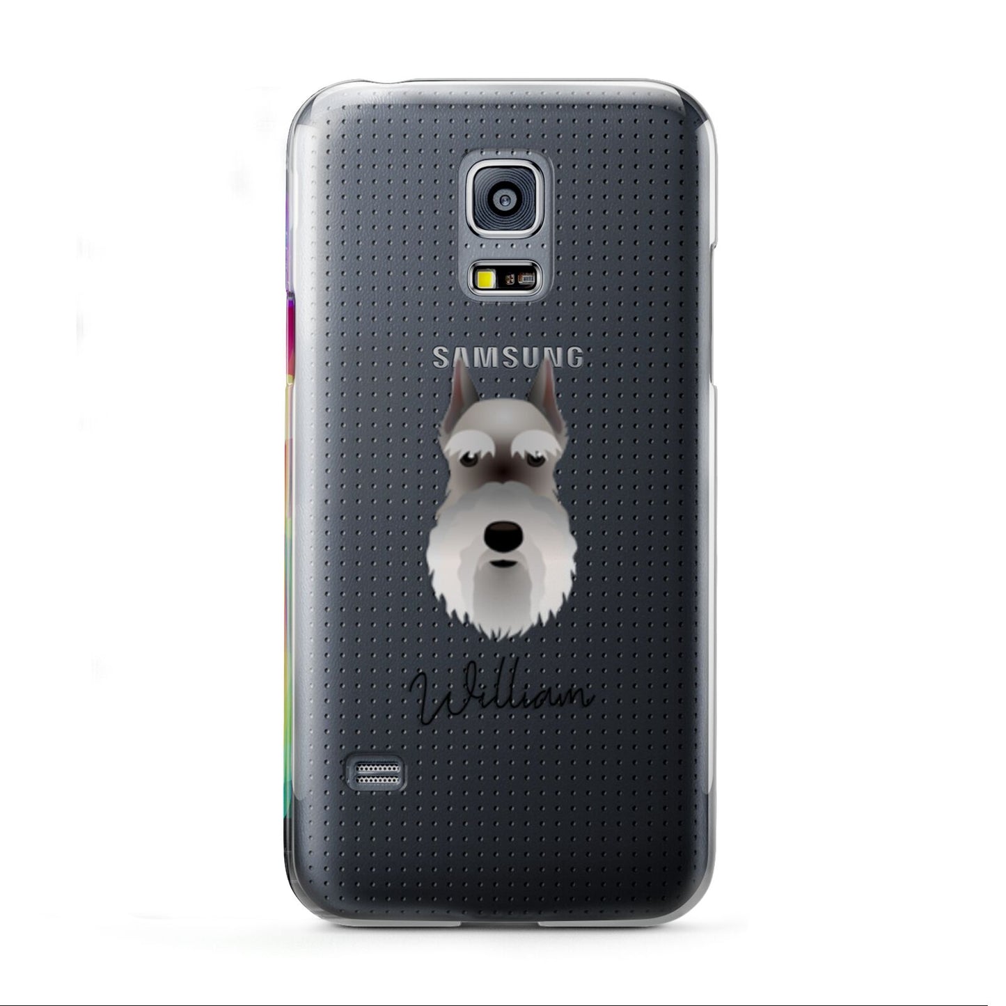 Miniature Schnauzer Personalised Samsung Galaxy S5 Mini Case