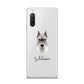 Miniature Schnauzer Personalised Sony Xperia 10 III Case