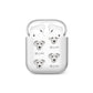 Miniature Schnoxie Icon with Name AirPods Case