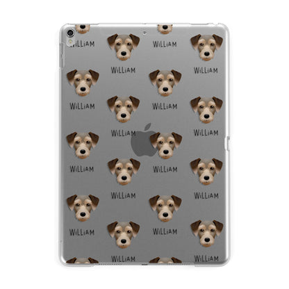 Miniature Schnoxie Icon with Name Apple iPad Silver Case
