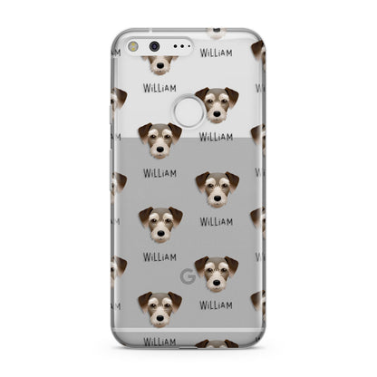 Miniature Schnoxie Icon with Name Google Pixel Case