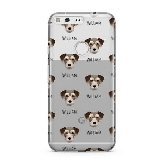 Miniature Schnoxie Icon with Name Google Pixel Case