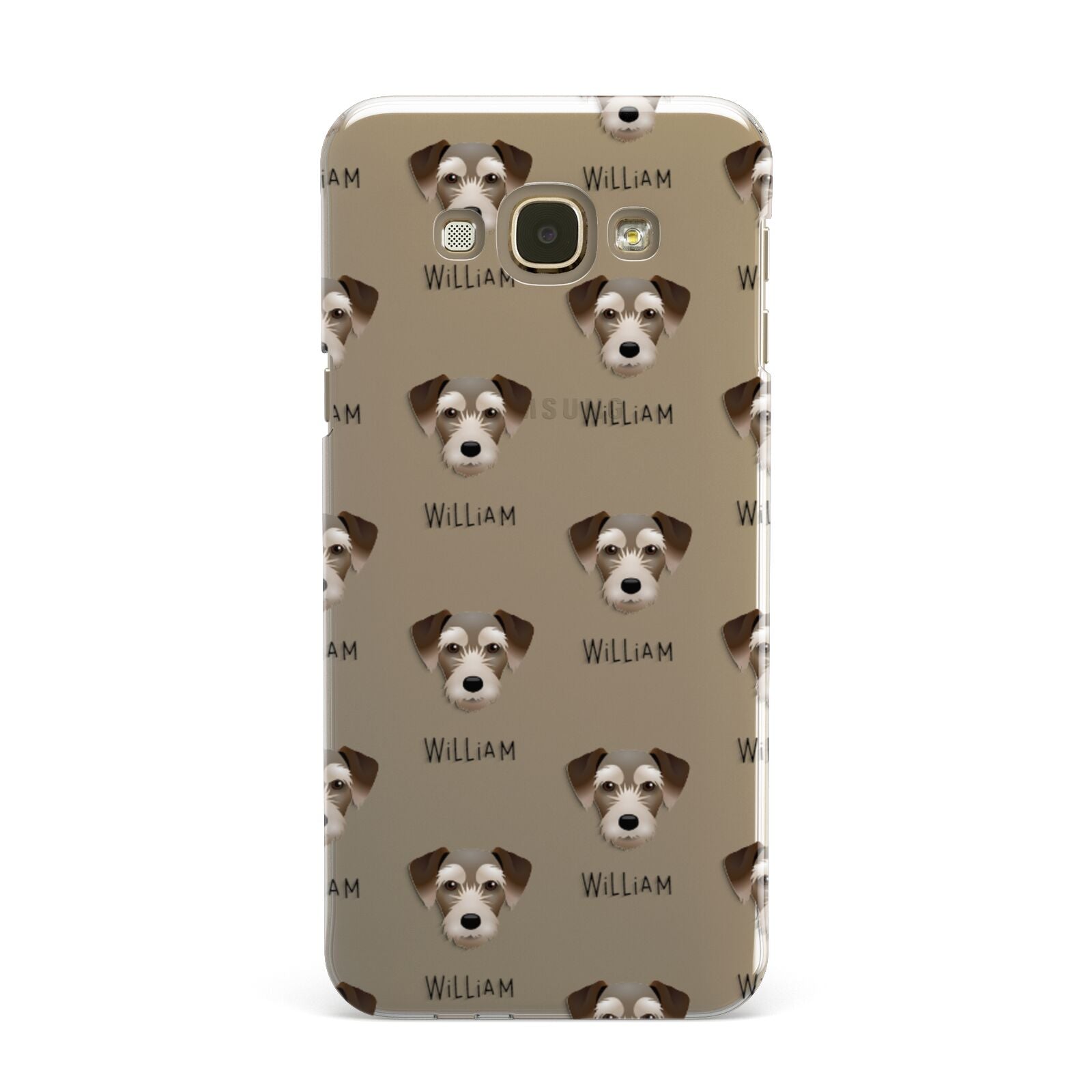 Miniature Schnoxie Icon with Name Samsung Galaxy A8 Case