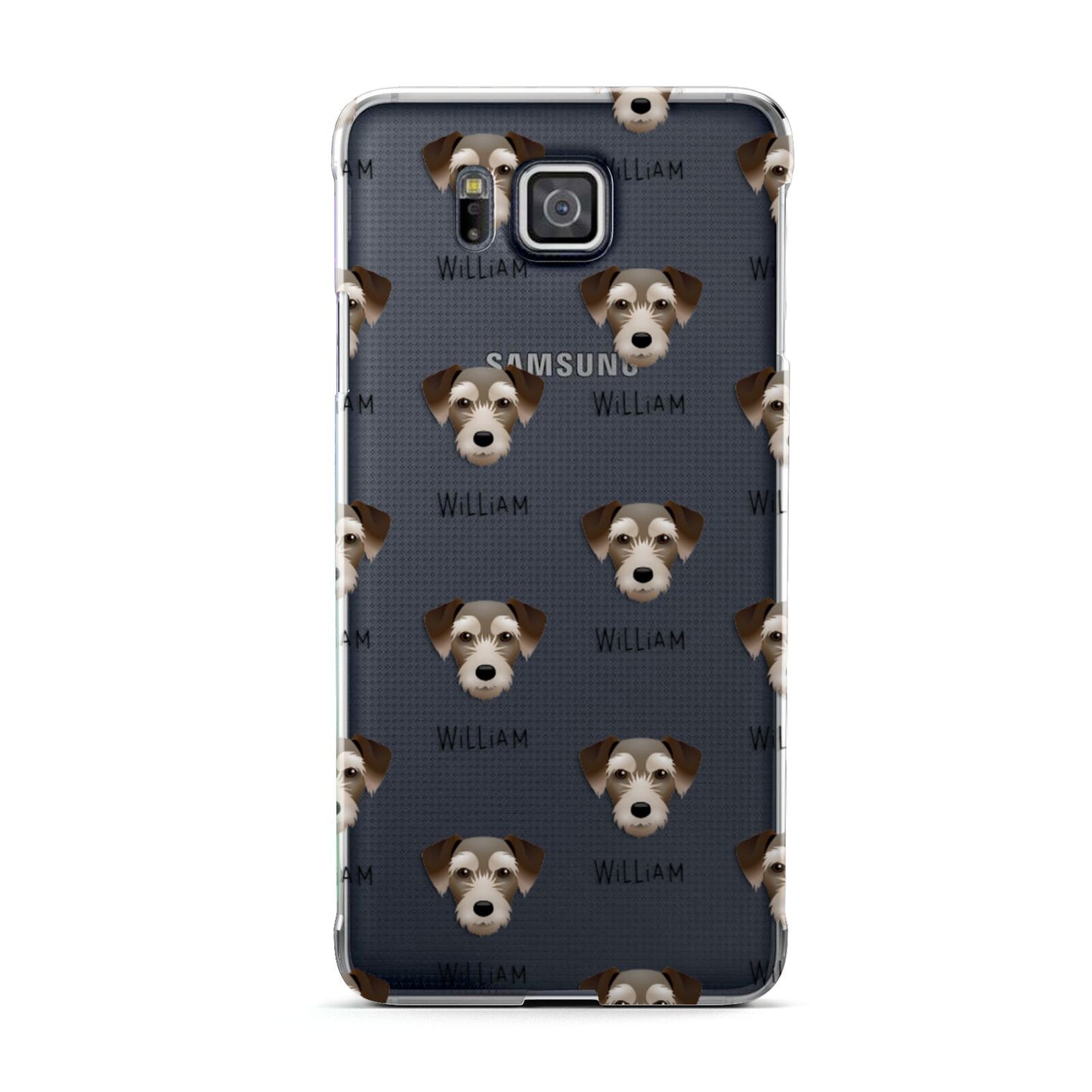 Miniature Schnoxie Icon with Name Samsung Galaxy Alpha Case