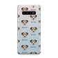 Miniature Schnoxie Icon with Name Samsung Galaxy S10 Plus Case