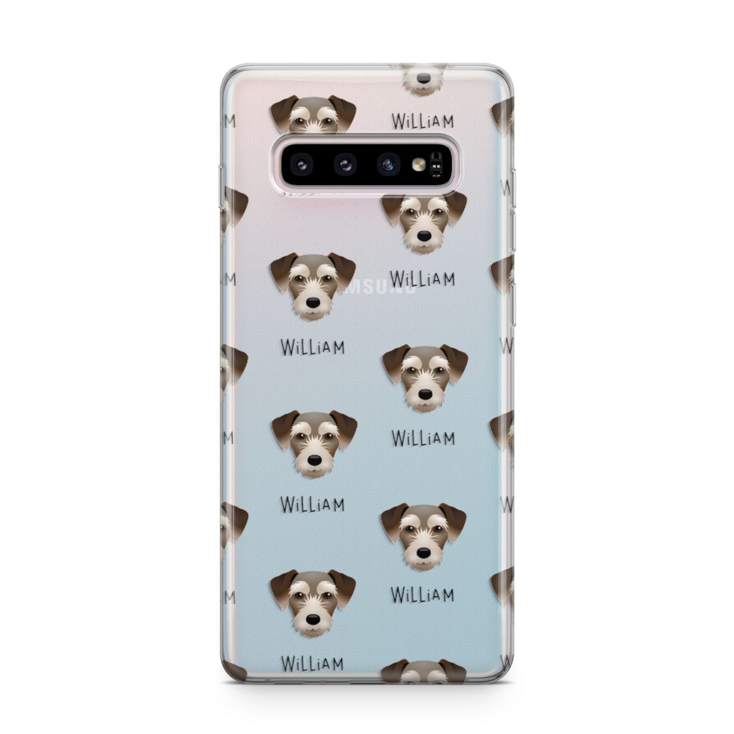 Miniature Schnoxie Icon with Name Samsung Galaxy S10 Plus Case