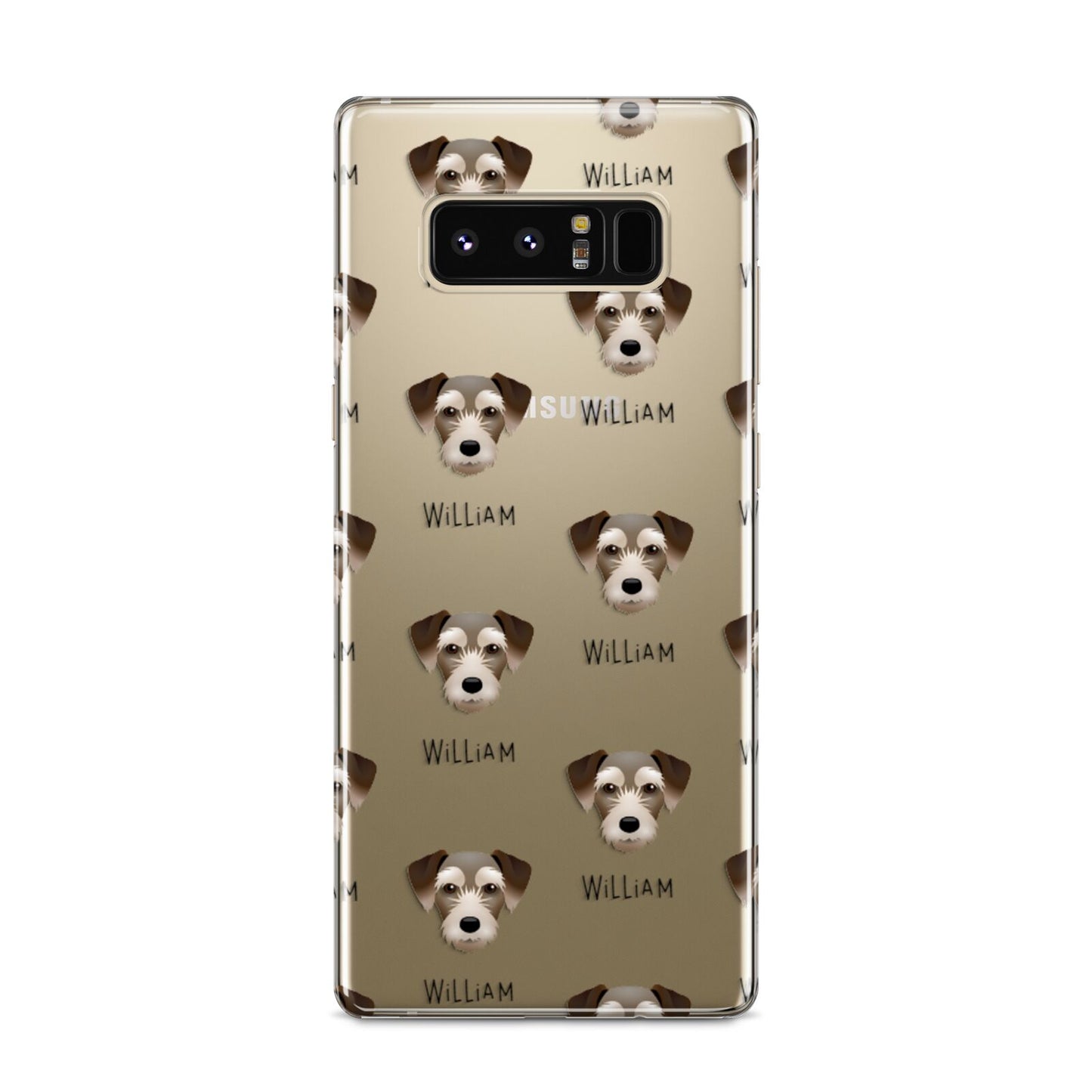 Miniature Schnoxie Icon with Name Samsung Galaxy S8 Case