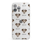 Miniature Schnoxie Icon with Name iPhone 13 Pro Max Clear Bumper Case