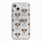 Miniature Schnoxie Icon with Name iPhone 13 TPU Impact Case with White Edges