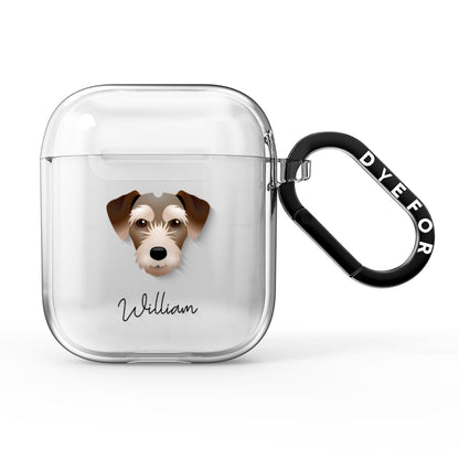 Miniature Schnoxie Personalised AirPods Clear Case