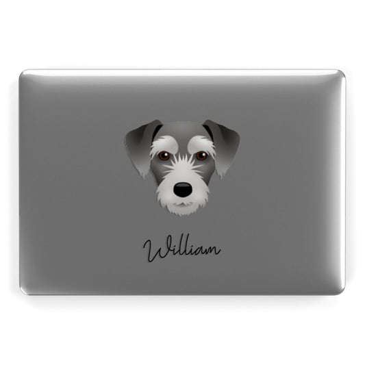 Miniature Schnoxie Personalised Apple MacBook Case