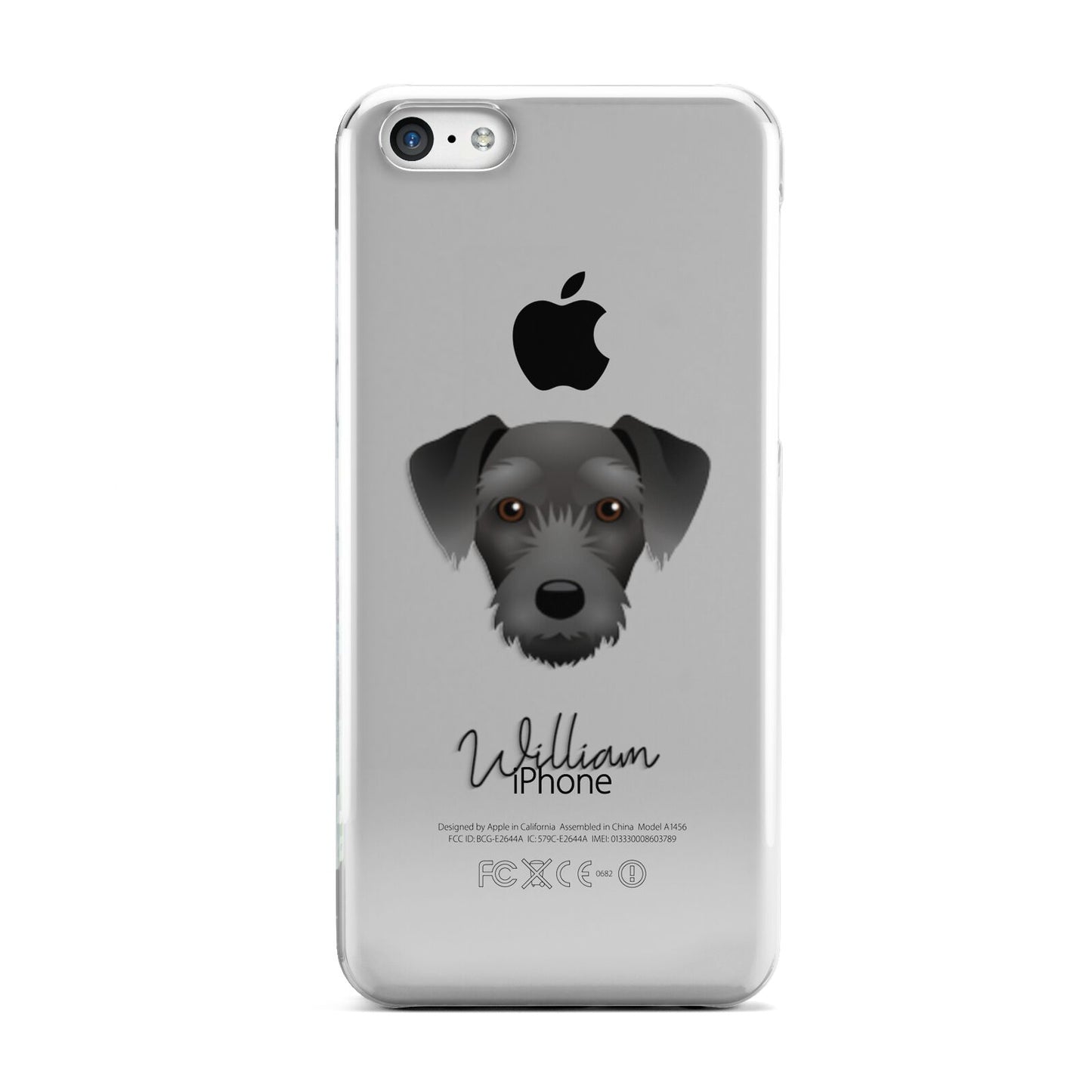 Miniature Schnoxie Personalised Apple iPhone 5c Case