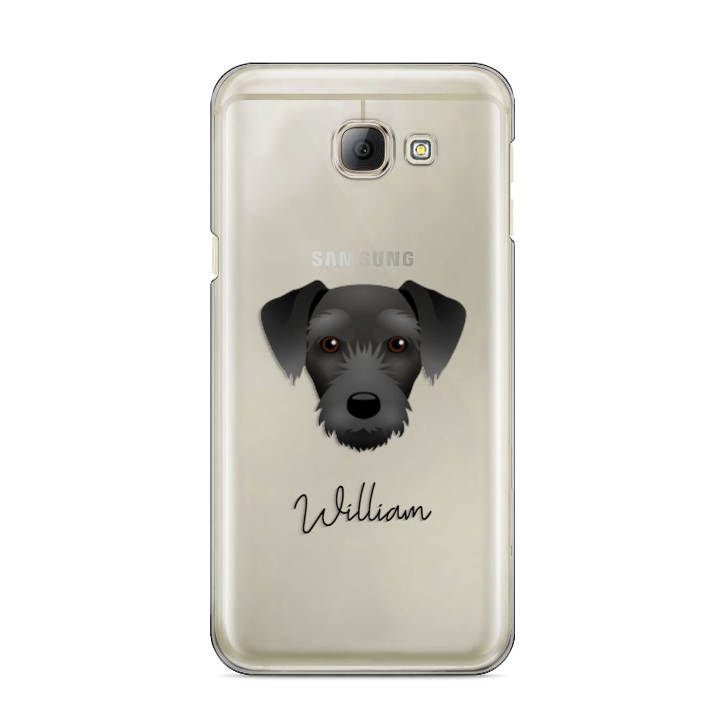 Miniature Schnoxie Personalised Samsung Galaxy A8 2016 Case