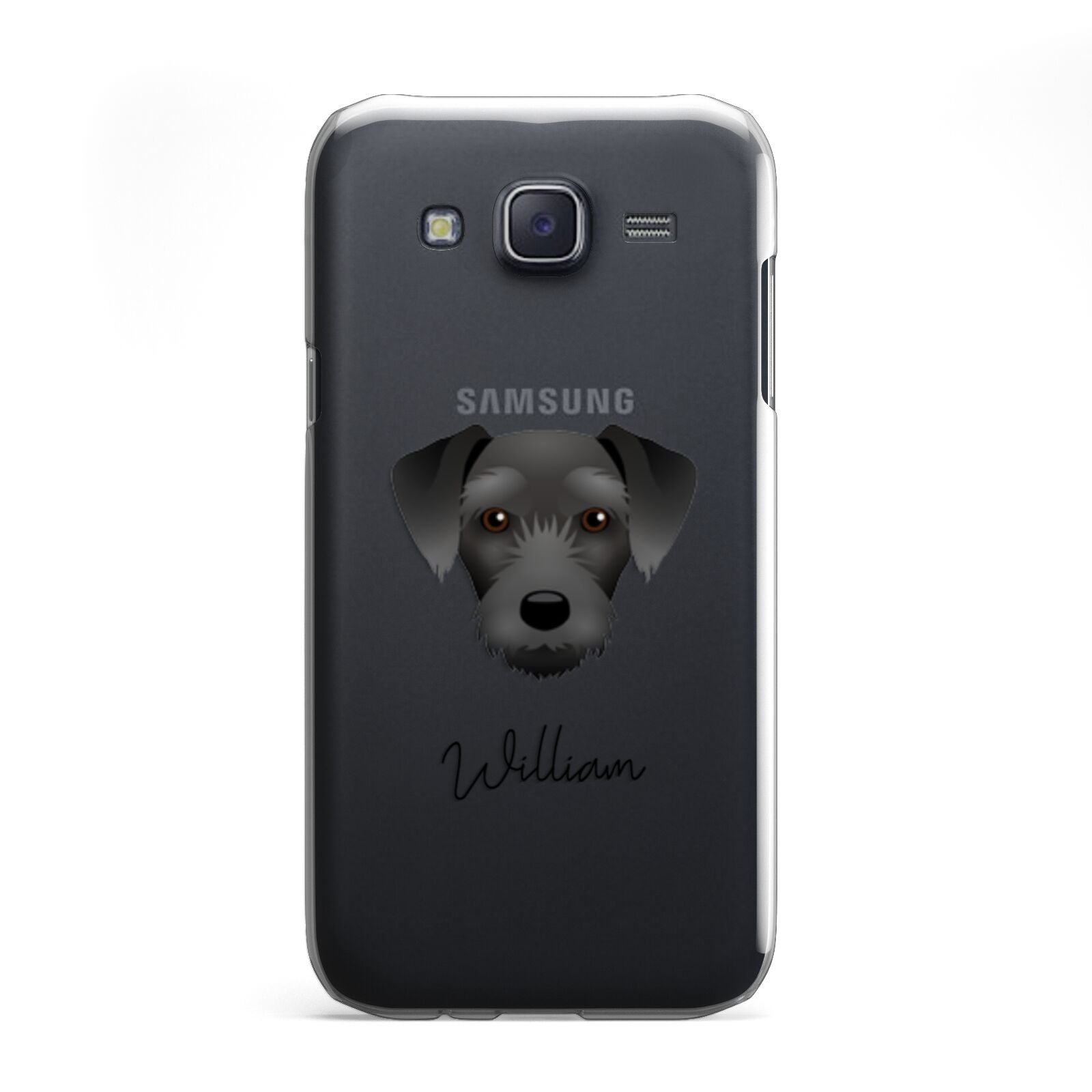 Miniature Schnoxie Personalised Samsung Galaxy J5 Case