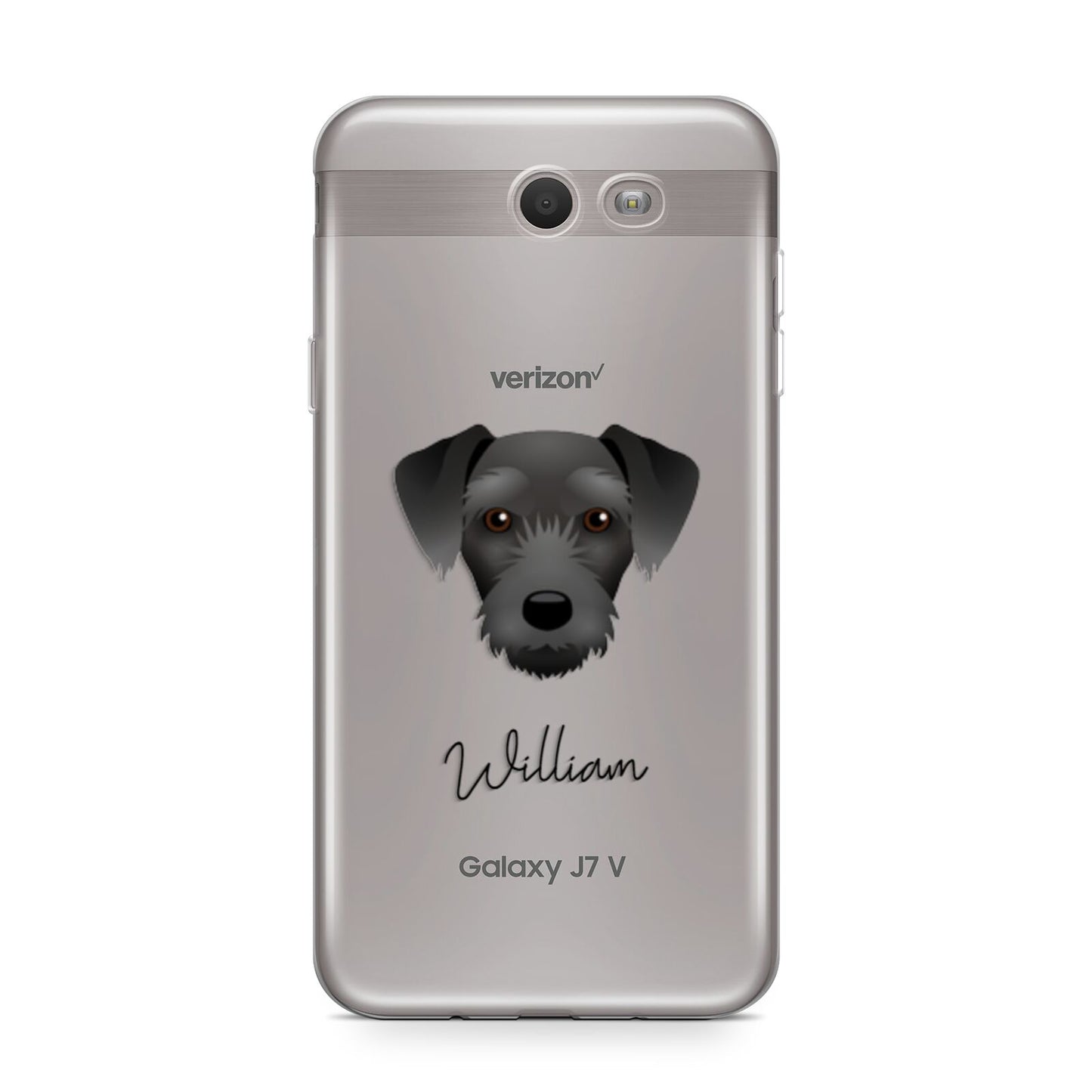 Miniature Schnoxie Personalised Samsung Galaxy J7 2017 Case