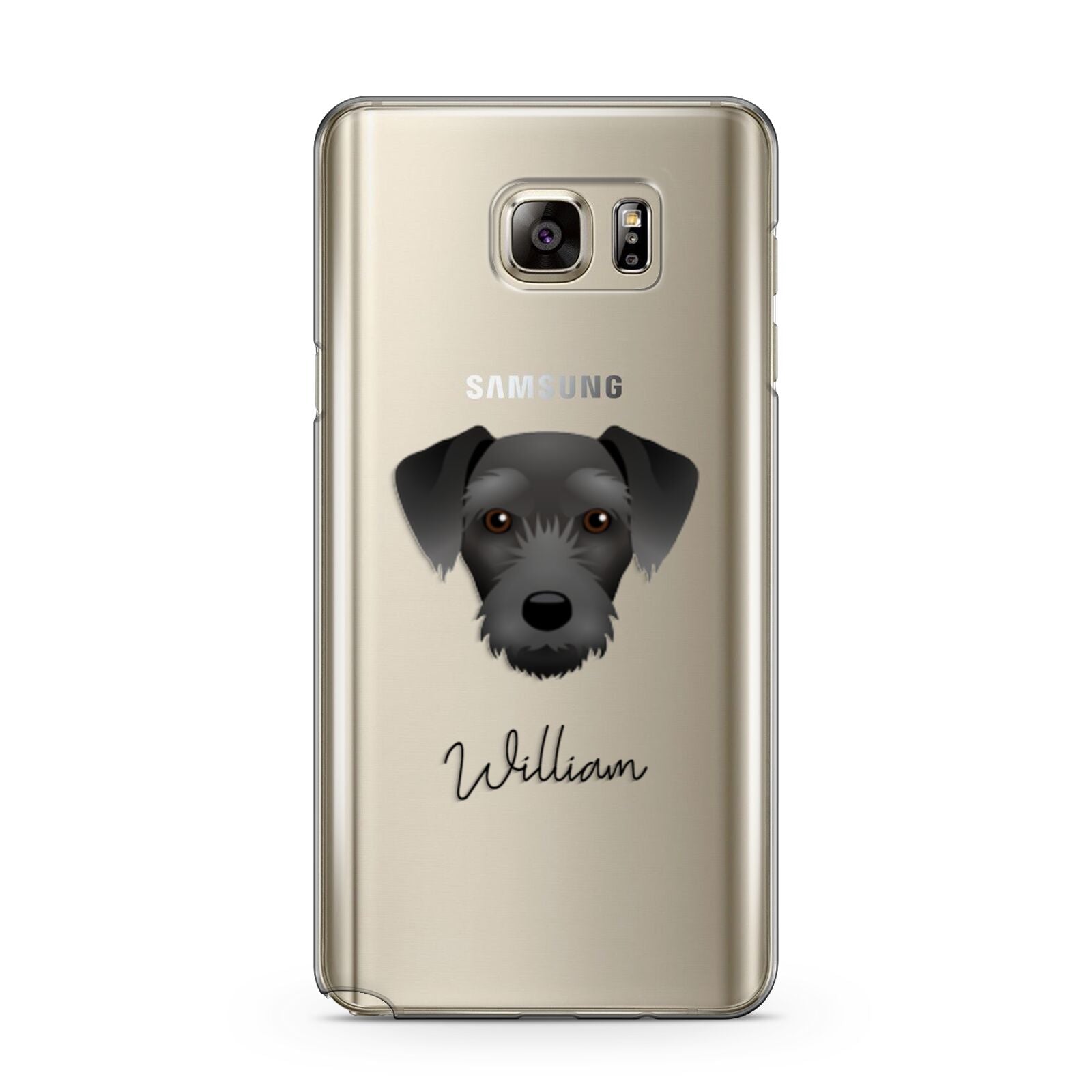 Miniature Schnoxie Personalised Samsung Galaxy Note 5 Case