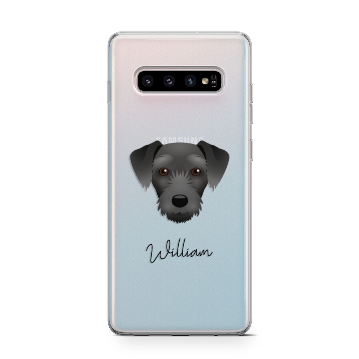 Miniature Schnoxie Personalised Samsung Galaxy S10 Case