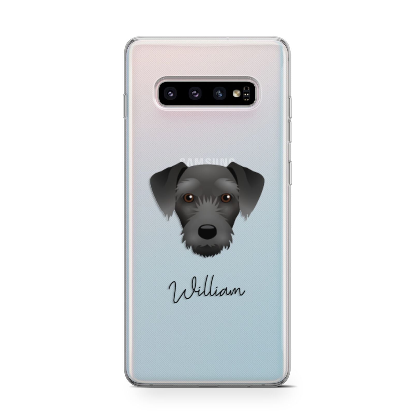 Miniature Schnoxie Personalised Samsung Galaxy S10 Case