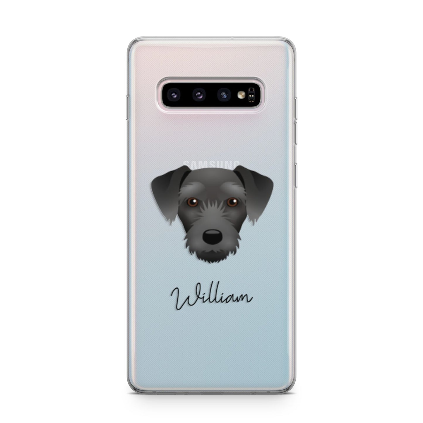 Miniature Schnoxie Personalised Samsung Galaxy S10 Plus Case