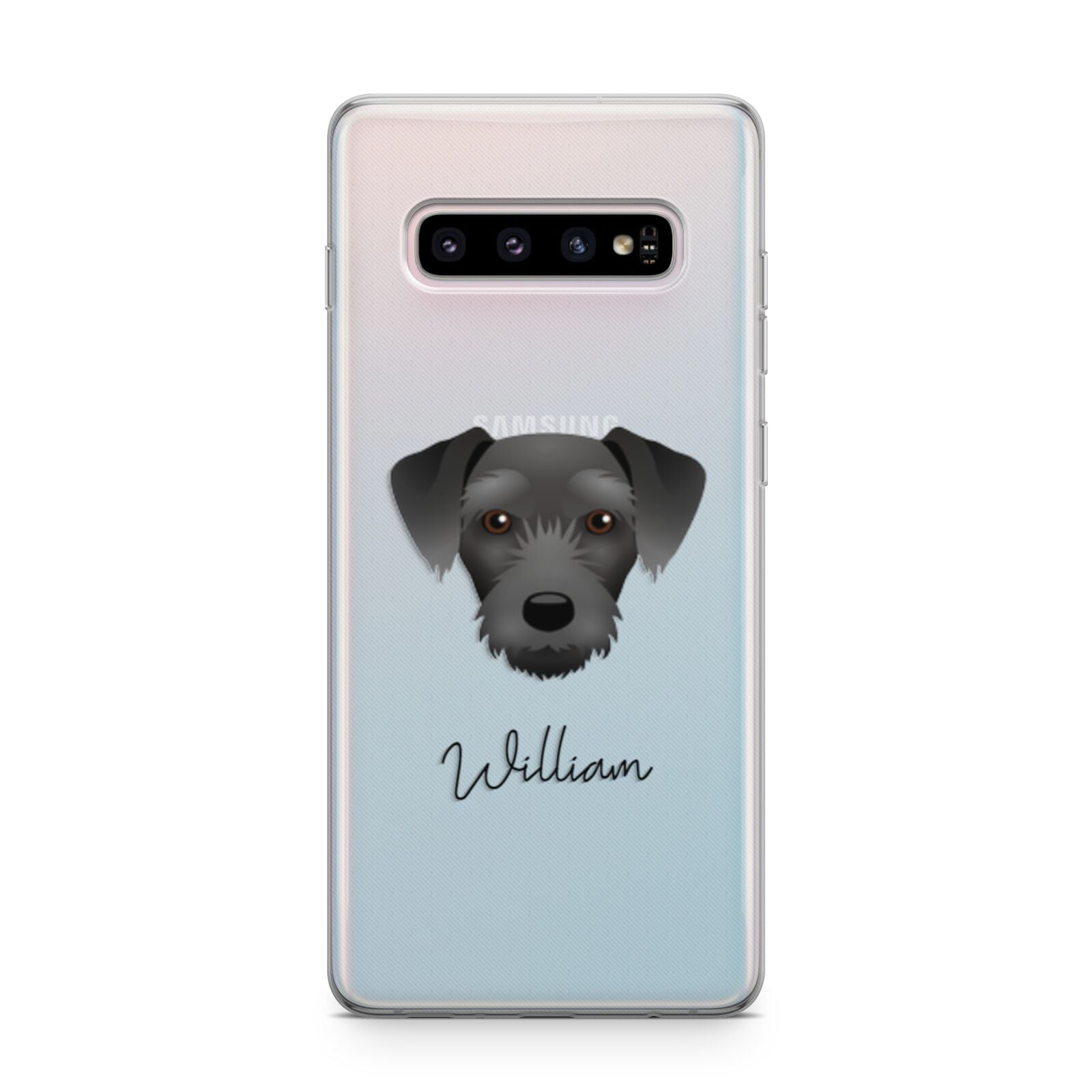 Miniature Schnoxie Personalised Samsung Galaxy S10 Plus Case