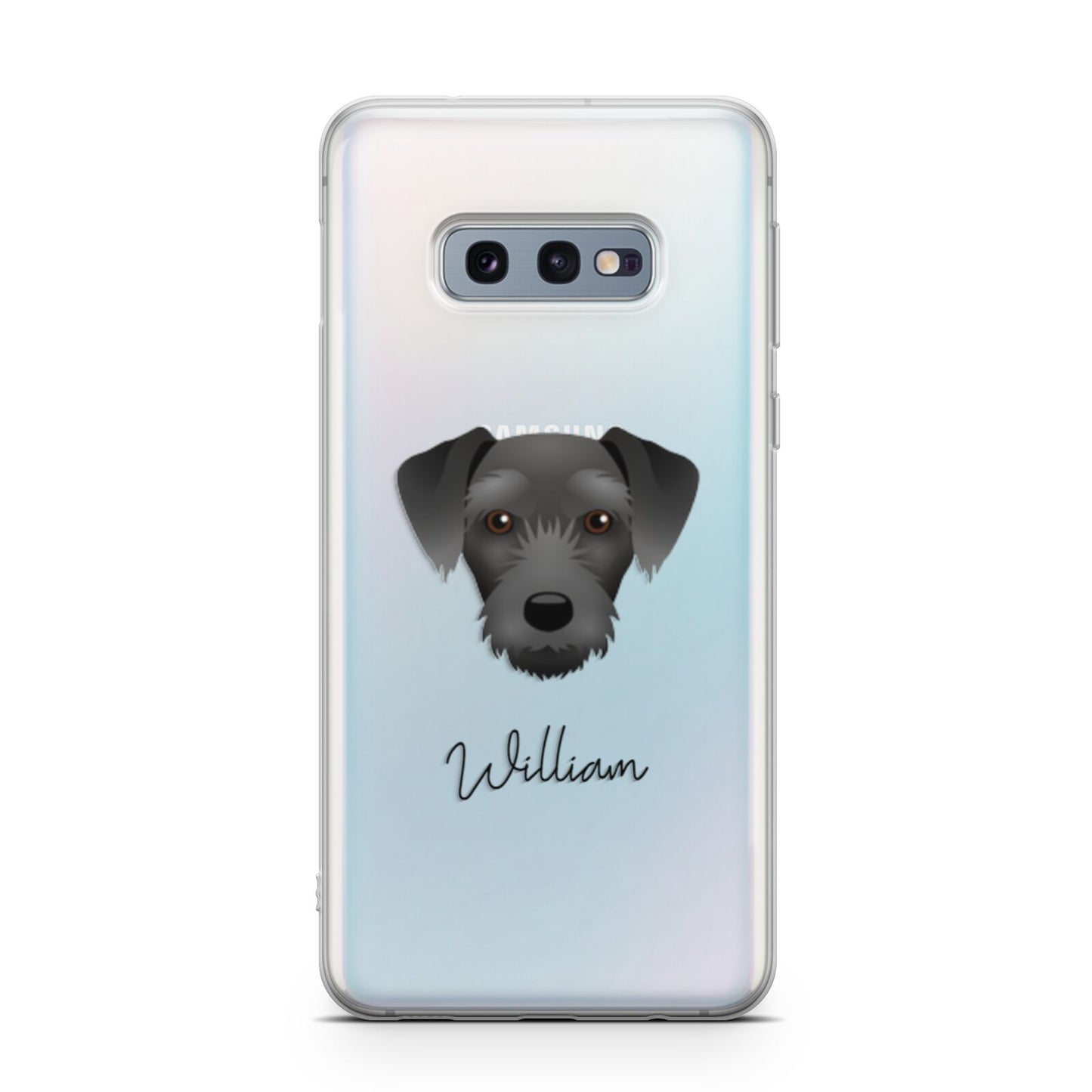 Miniature Schnoxie Personalised Samsung Galaxy S10E Case