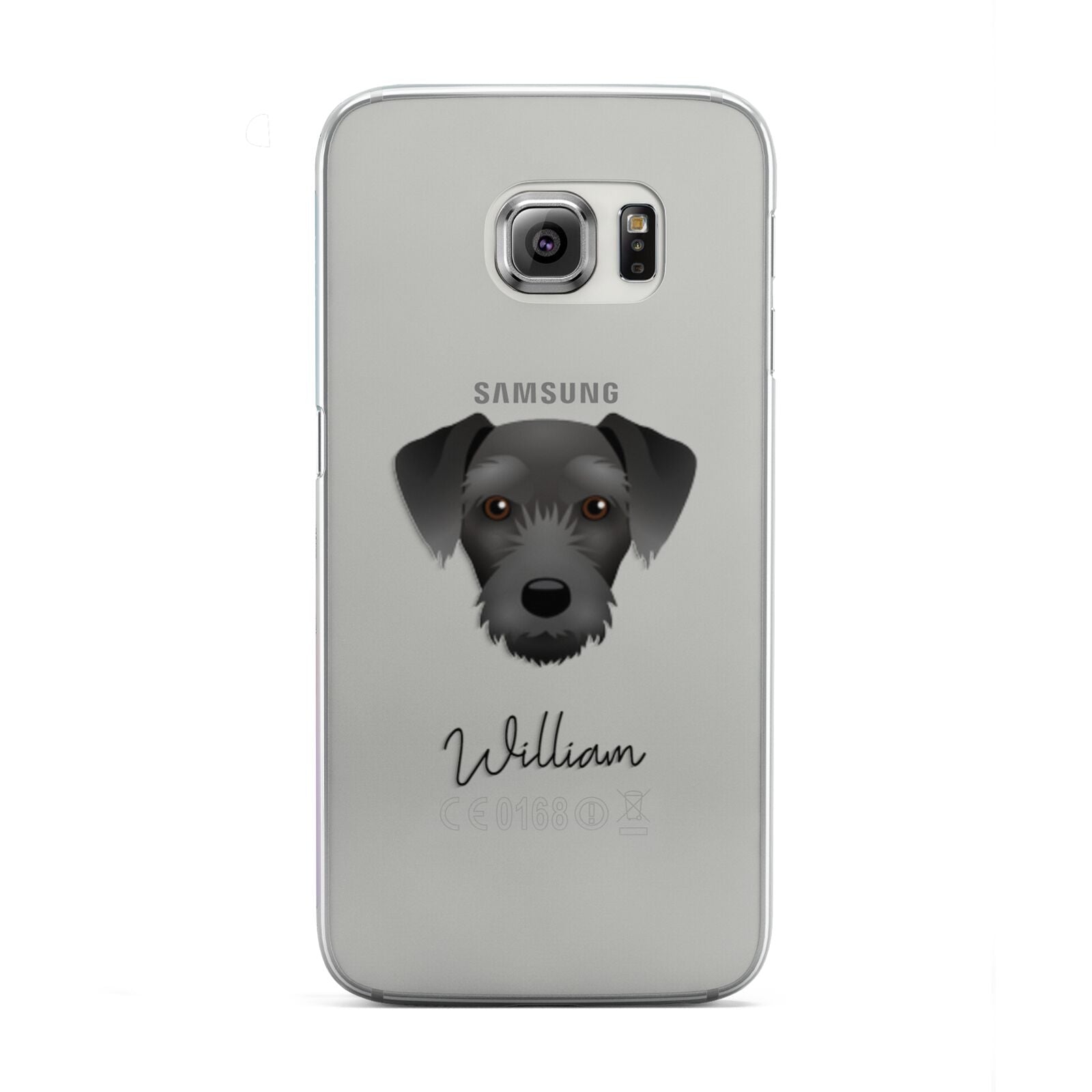 Miniature Schnoxie Personalised Samsung Galaxy S6 Edge Case