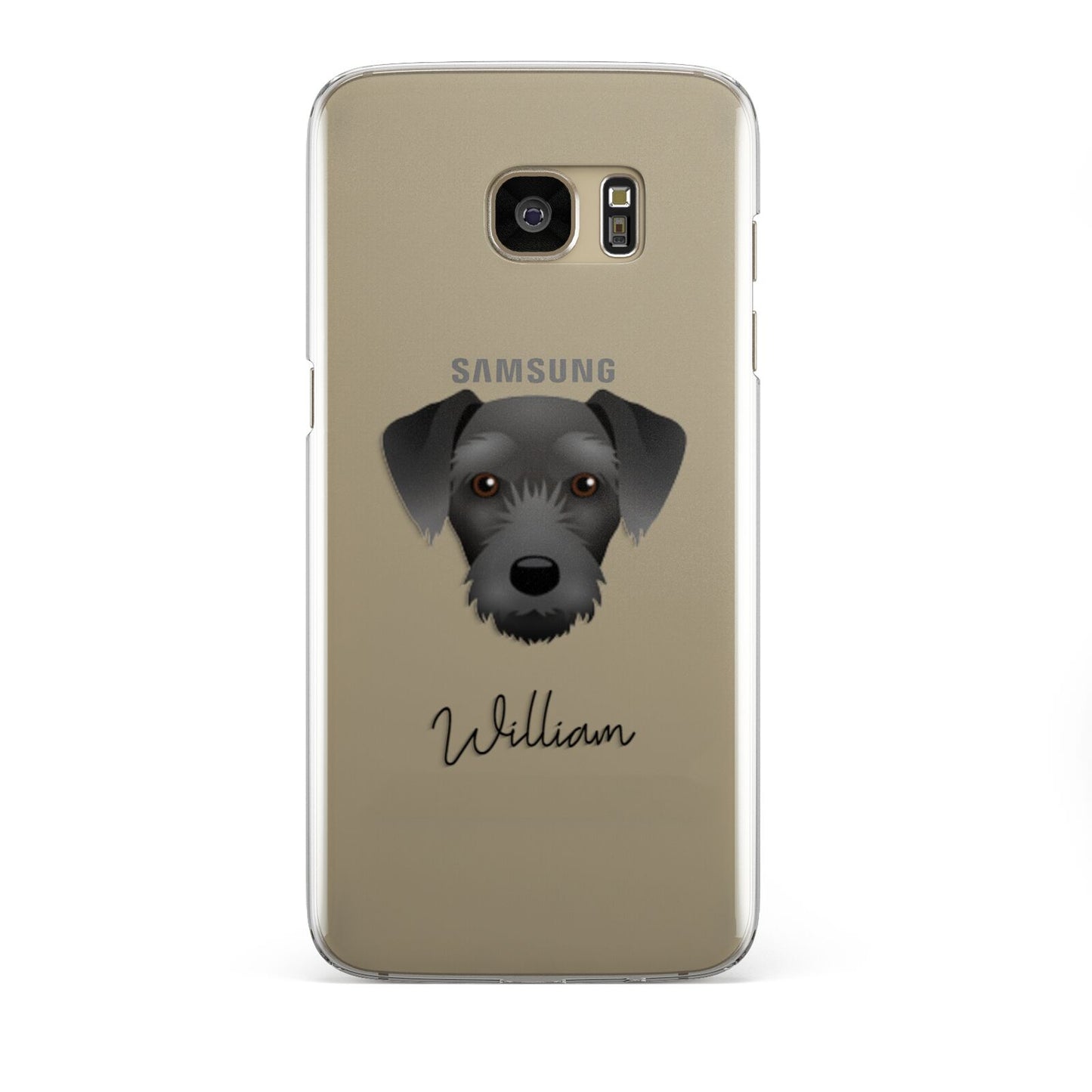 Miniature Schnoxie Personalised Samsung Galaxy S7 Edge Case
