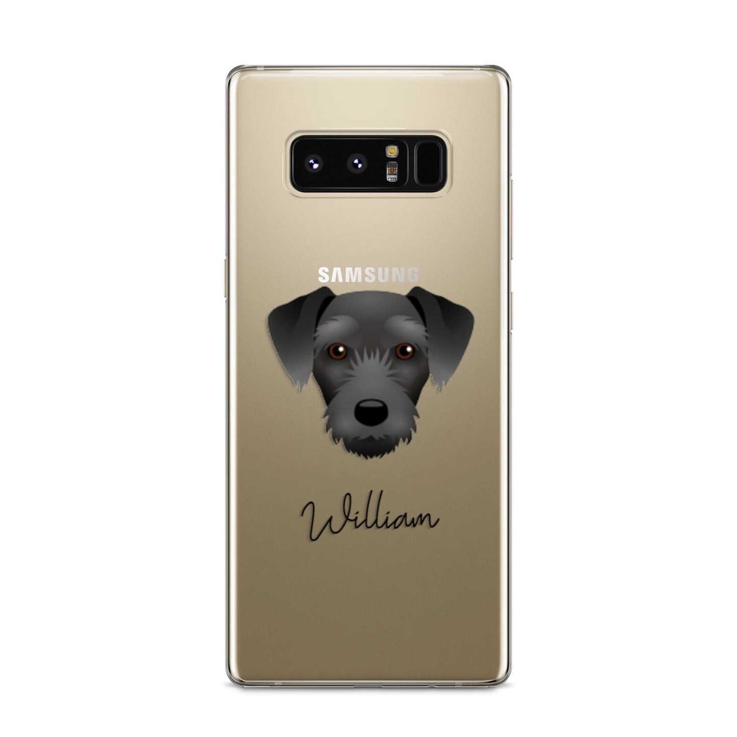 Miniature Schnoxie Personalised Samsung Galaxy S8 Case