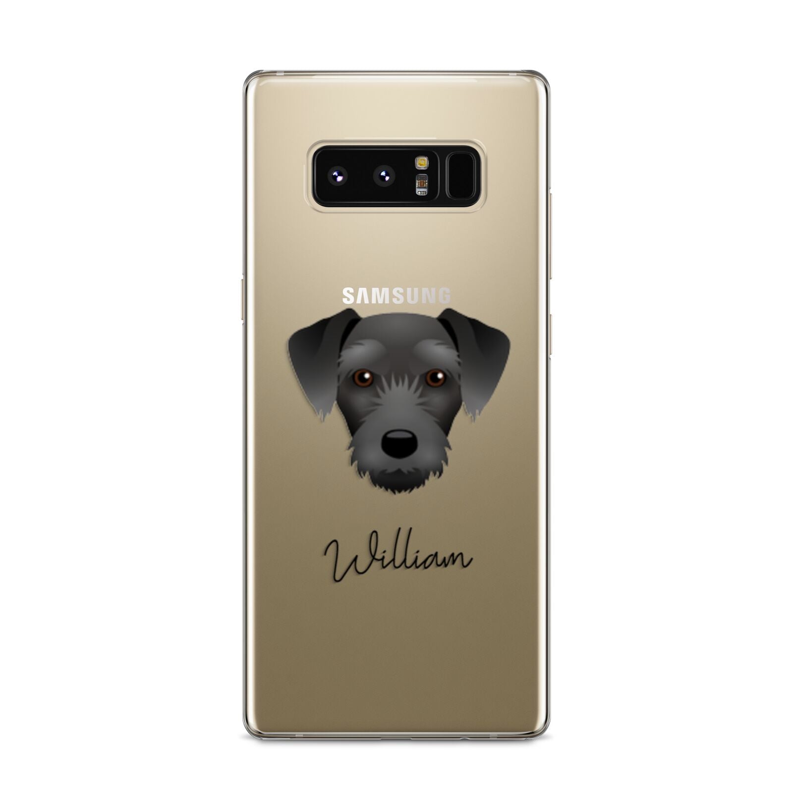 Miniature Schnoxie Personalised Samsung Galaxy S8 Case