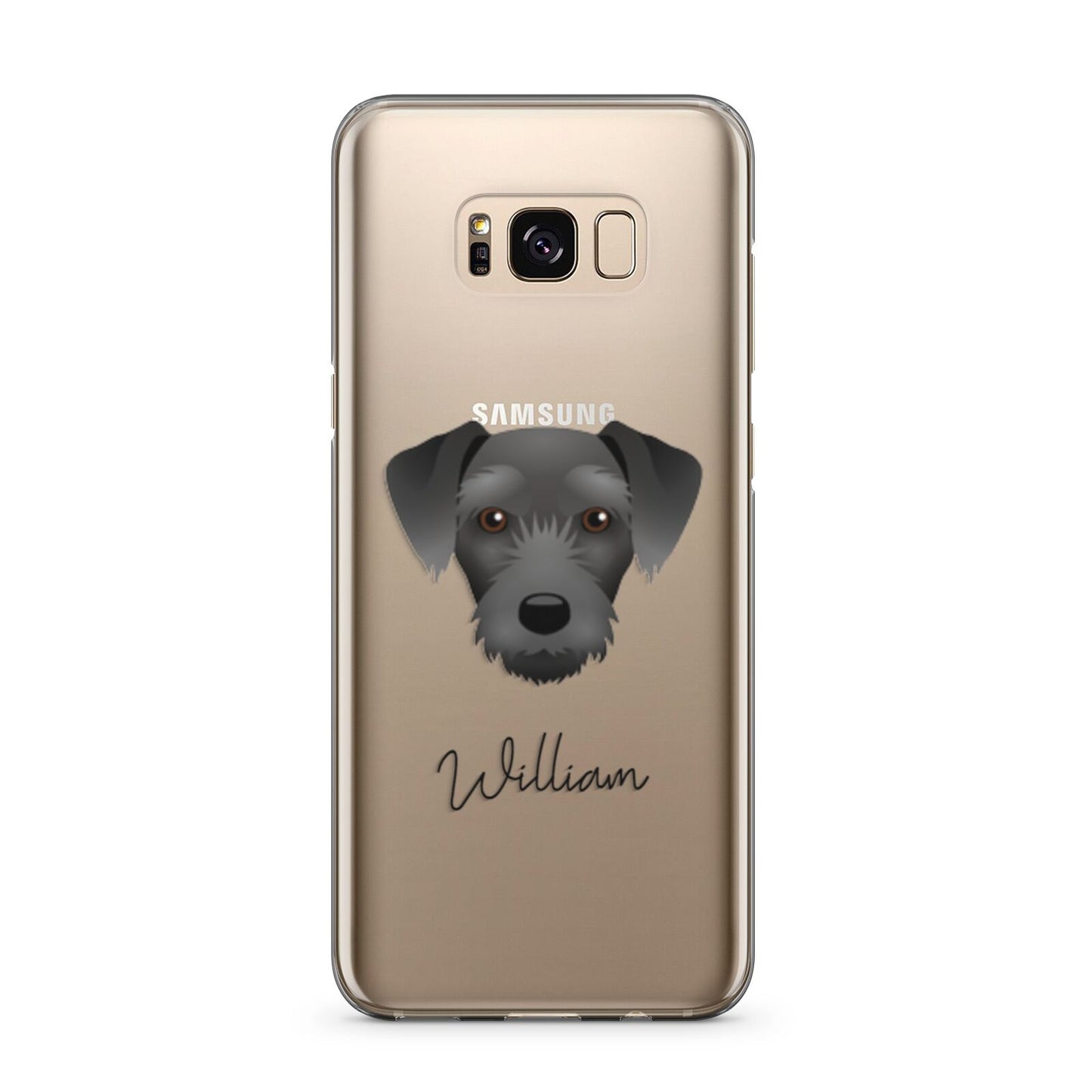 Miniature Schnoxie Personalised Samsung Galaxy S8 Plus Case