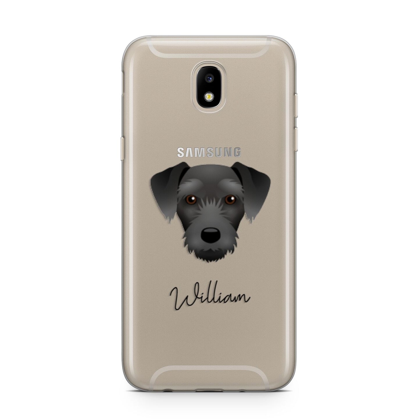 Miniature Schnoxie Personalised Samsung J5 2017 Case
