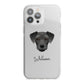 Miniature Schnoxie Personalised iPhone 13 Pro Max TPU Impact Case with White Edges