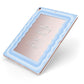 Mirror Quote Apple iPad Case on Rose Gold iPad Side View