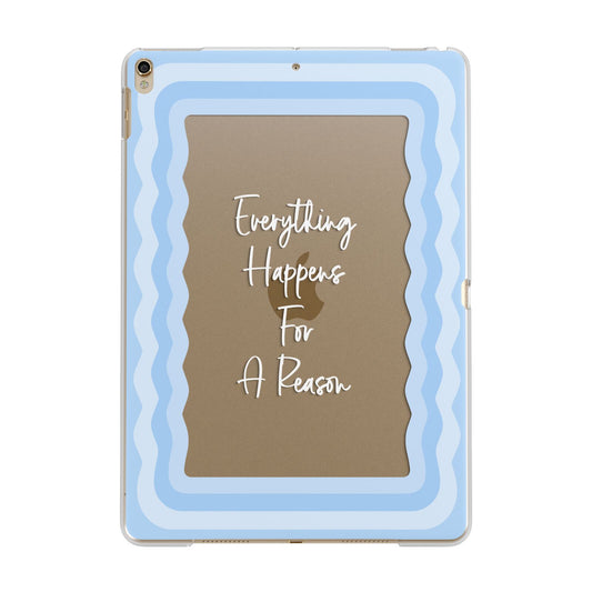 Mirror Quote Apple iPad Gold Case