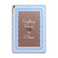 Mirror Quote Apple iPad Rose Gold Case