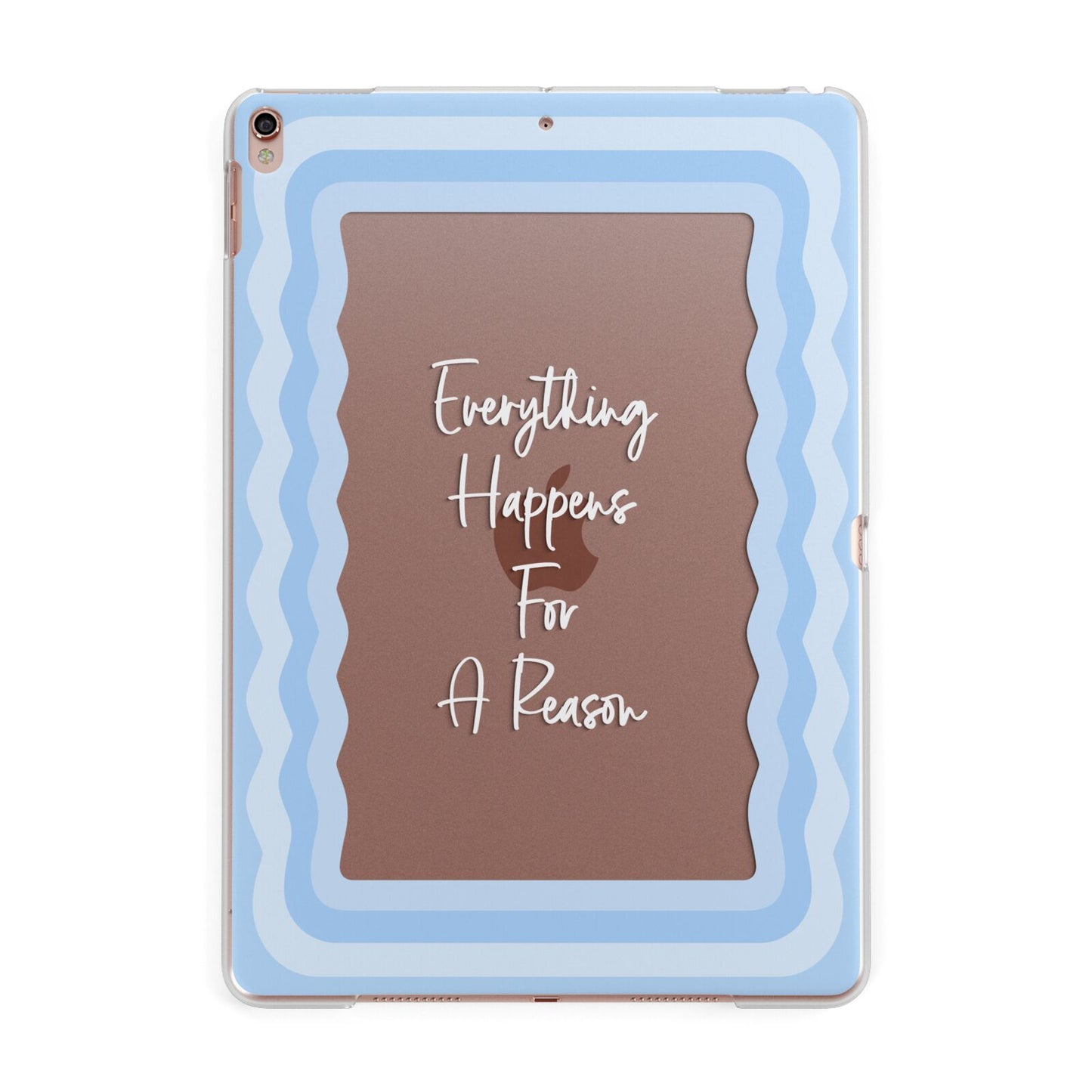 Mirror Quote Apple iPad Rose Gold Case