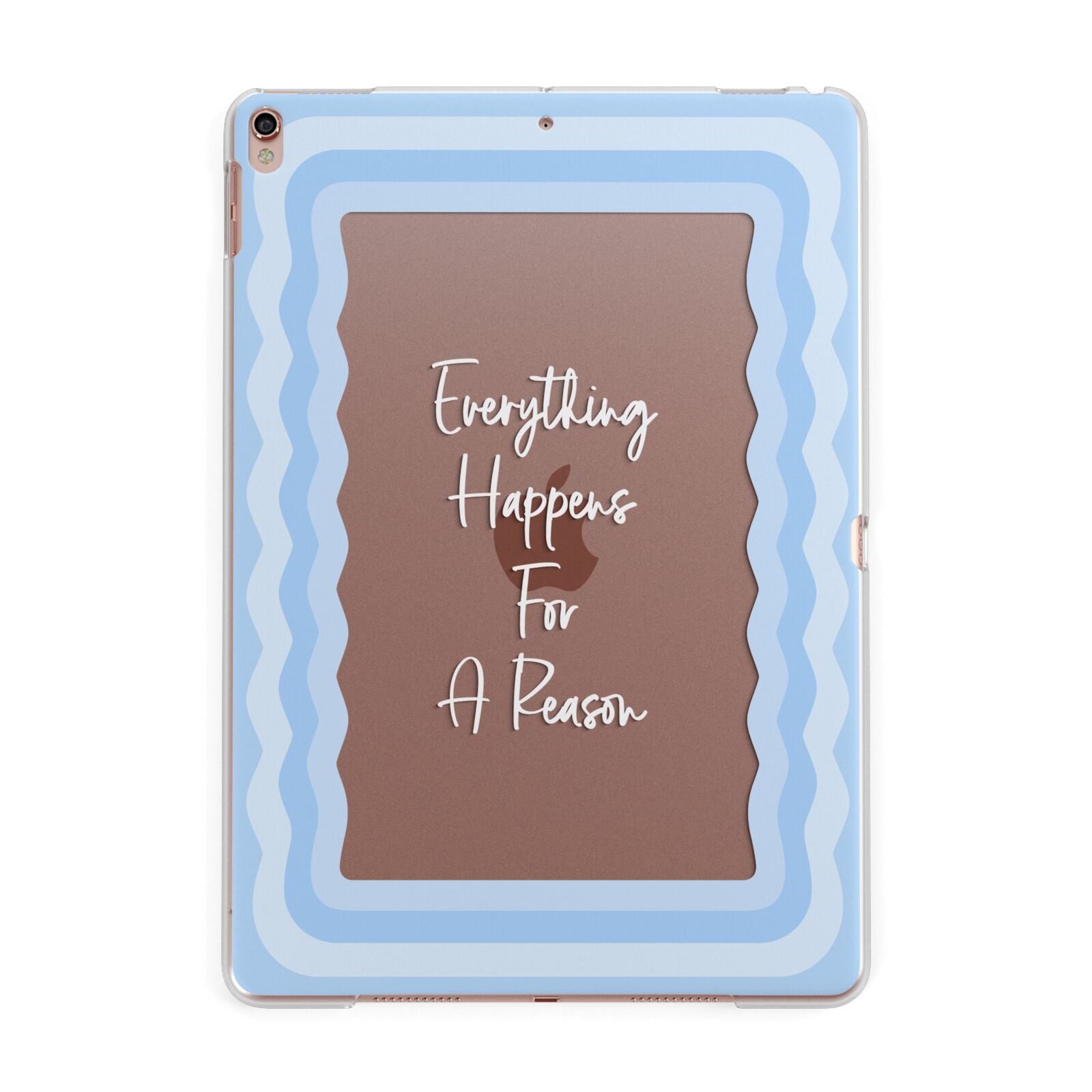 Mirror Quote Apple iPad Rose Gold Case