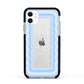 Mirror Quote Apple iPhone 11 in White with Black Impact Case