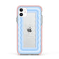 Mirror Quote Apple iPhone 11 in White with Pink Impact Case